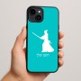 כיסוי בעיצוב אישי עם השם שלך לדגם - Apple iPhone 15 Plus בעיצוב סמוראי