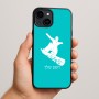 כיסוי בעיצוב אישי עם השם שלך לדגם - Apple iPhone 15 Plus בעיצוב סנובורדיסט