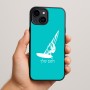 כיסוי בעיצוב אישי עם השם שלך לדגם - Apple iPhone 15 Plus בעיצוב לגלוש - גלישה - שייט