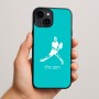 כיסוי בעיצוב אישי עם השם שלך לדגם - Apple iPhone 15 Plus בעיצוב שחקן טניס