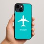 כיסוי בעיצוב אישי עם השם שלך לדגם - Apple iPhone 15 Plus בעיצוב טייס - טייס