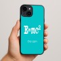כיסוי בעיצוב אישי עם השם שלך לדגם - Apple iPhone 15 Plus בעיצוב נוסחת אלברט איינשטיין