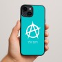 כיסוי בעיצוב אישי עם השם שלך לדגם - Apple iPhone 15 Plus בעיצוב אנרכיה