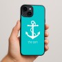כיסוי בעיצוב אישי עם השם שלך לדגם - Apple iPhone 15 Plus בעיצוב לעגן