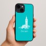 כיסוי בעיצוב אישי עם השם שלך לדגם - Apple iPhone 15 Plus בעיצוב ביג בן