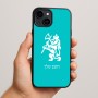 כיסוי בעיצוב אישי עם השם שלך לדגם - Apple iPhone 15 Plus בעיצוב אריה