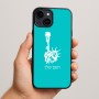 כיסוי בעיצוב אישי עם השם שלך לדגם - Apple iPhone 15 Plus בעיצוב פסל החירות