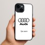 כיסוי בעיצוב אישי עם השם שלך לדגם - Apple iPhone 15 Plus בעיצוב אאודי