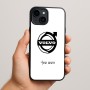כיסוי בעיצוב אישי עם השם שלך לדגם - Apple iPhone 15 Plus בעיצוב וולוו