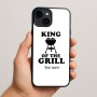 כיסוי בעיצוב אישי עם השם שלך לדגם - Apple iPhone 15 Plus בעיצוב מלך הגריל