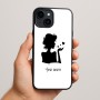 כיסוי בעיצוב אישי עם השם שלך לדגם - Apple iPhone 15 Plus בעיצוב אהבת נשים