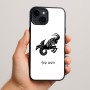 כיסוי בעיצוב אישי עם השם שלך לדגם - Apple iPhone 15 Plus בעיצוב מזלות - גדי