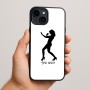 כיסוי בעיצוב אישי עם השם שלך לדגם - Apple iPhone 15 Plus בעיצוב אישה מגוננת