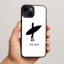 כיסוי בעיצוב אישי עם השם שלך לדגם - Apple iPhone 15 Plus בעיצוב גלישה - גלישה