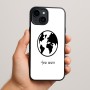 כיסוי בעיצוב אישי עם השם שלך לדגם - Apple iPhone 15 Plus בעיצוב עולם
