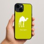 כיסוי בעיצוב אישי עם השם שלך לדגם - Apple iPhone 15 Plus בעיצוב גמל