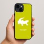 כיסוי בעיצוב אישי עם השם שלך לדגם - Apple iPhone 15 Plus בעיצוב תנין