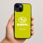 כיסוי בעיצוב אישי עם השם שלך לדגם - Apple iPhone 15 Plus בעיצוב סובארו