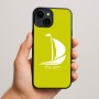 כיסוי בעיצוב אישי עם השם שלך לדגם - Apple iPhone 15 Plus בעיצוב סירה