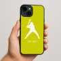 כיסוי בעיצוב אישי עם השם שלך לדגם - Apple iPhone 15 Plus בעיצוב שחקן בייסבול