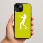 כיסוי בעיצוב אישי עם השם שלך לדגם - Apple iPhone 15 Plus בעיצוב אישה מגוננת