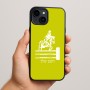 כיסוי בעיצוב אישי עם השם שלך לדגם - Apple iPhone 15 Plus בעיצוב רוכב סוסים