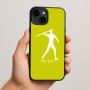 כיסוי בעיצוב אישי עם השם שלך לדגם - Apple iPhone 15 Plus בעיצוב זורק כידון