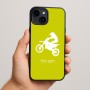 כיסוי בעיצוב אישי עם השם שלך לדגם - Apple iPhone 15 Plus בעיצוב מוטוקרוס