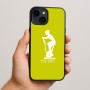 כיסוי בעיצוב אישי עם השם שלך לדגם - Apple iPhone 15 Plus בעיצוב אימון ספינינג - אישה
