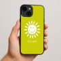 כיסוי בעיצוב אישי עם השם שלך לדגם - Apple iPhone 15 Plus בעיצוב שמש
