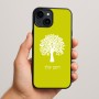 כיסוי בעיצוב אישי עם השם שלך לדגם - Apple iPhone 15 Plus בעיצוב עץ