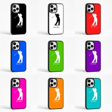 כיסוי בעיצוב אישי עם השם שלך לדגם - Apple iPhone 15 Pro Max בעיצוב שחקן גולף