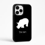 כיסוי בעיצוב אישי עם השם שלך לדגם - Apple iPhone 15 Pro Max בעיצוב קרנף
