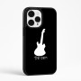 כיסוי בעיצוב אישי עם השם שלך לדגם - Apple iPhone 15 Pro Max בעיצוב גיטרה