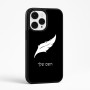 כיסוי בעיצוב אישי עם השם שלך לדגם - Apple iPhone 15 Pro Max בעיצוב נוצת נוצה