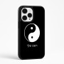 כיסוי בעיצוב אישי עם השם שלך לדגם - Apple iPhone 15 Pro Max בעיצוב סמל יינג יאנג