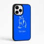 כיסוי בעיצוב אישי עם השם שלך לדגם - Apple iPhone 15 Pro Max בעיצוב חתול