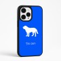 כיסוי בעיצוב אישי עם השם שלך לדגם - Apple iPhone 15 Pro Max בעיצוב כלב