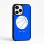 כיסוי בעיצוב אישי עם השם שלך לדגם - Apple iPhone 15 Pro Max בעיצוב כדורסל
