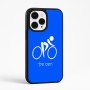 כיסוי בעיצוב אישי עם השם שלך לדגם - Apple iPhone 15 Pro Max בעיצוב אופניים אולימפיים