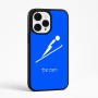 כיסוי בעיצוב אישי עם השם שלך לדגם - Apple iPhone 15 Pro Max בעיצוב קפיצת סקי אולימפית