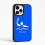 כיסוי בעיצוב אישי עם השם שלך לדגם - Apple iPhone 15 Pro Max בעיצוב כדור מים אולימפי