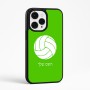 כיסוי בעיצוב אישי עם השם שלך לדגם - Apple iPhone 15 Pro Max בעיצוב כדור כדורעף