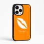 כיסוי בעיצוב אישי עם השם שלך לדגם - Apple iPhone 15 Pro Max בעיצוב שפתיים - נשיקה