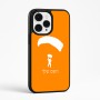 כיסוי בעיצוב אישי עם השם שלך לדגם - Apple iPhone 15 Pro Max בעיצוב צניחה חופשית