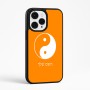 כיסוי בעיצוב אישי עם השם שלך לדגם - Apple iPhone 15 Pro Max בעיצוב סמל יינג יאנג