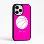 כיסוי בעיצוב אישי עם השם שלך לדגם - Apple iPhone 15 Pro Max בעיצוב כדורסל