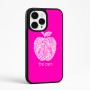 כיסוי בעיצוב אישי עם השם שלך לדגם - Apple iPhone 15 Pro Max בעיצוב הדפס תפוח