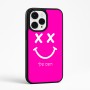 כיסוי בעיצוב אישי עם השם שלך לדגם - Apple iPhone 15 Pro Max בעיצוב סמיילי