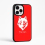 כיסוי בעיצוב אישי עם השם שלך לדגם - Apple iPhone 15 Pro Max בעיצוב זאב